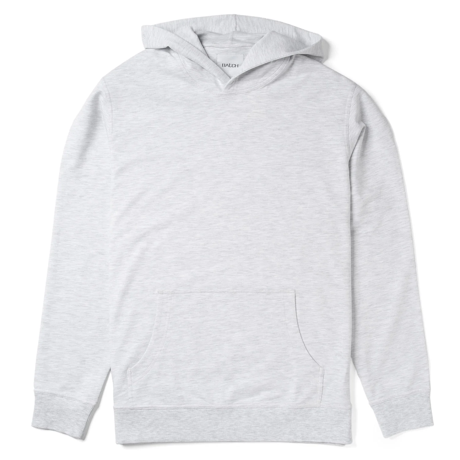 Classic Hoodie –  Cloud Gray Cotton Terry - Image 2