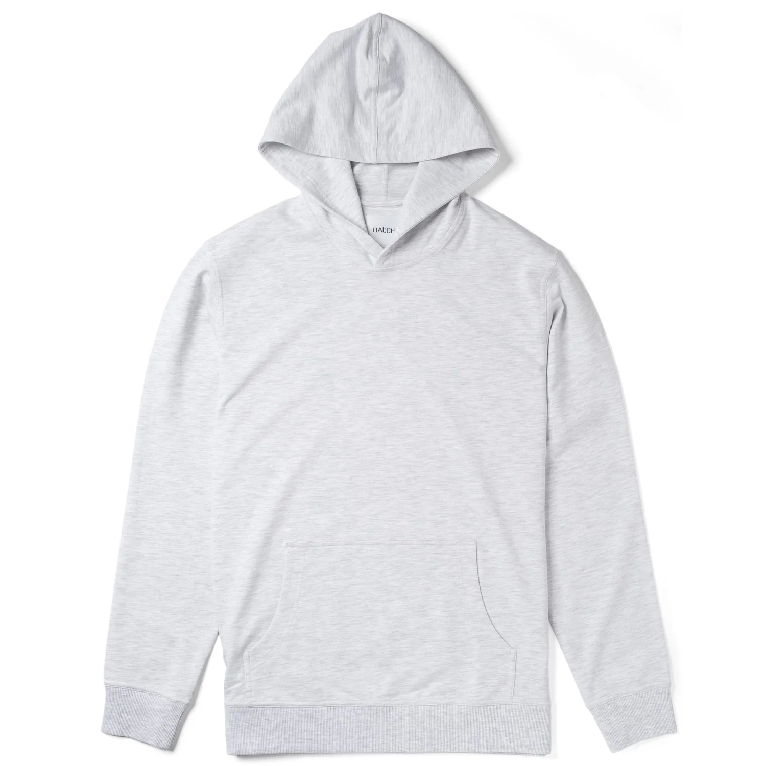 Classic Hoodie –  Cloud Gray Cotton Terry - Image 3