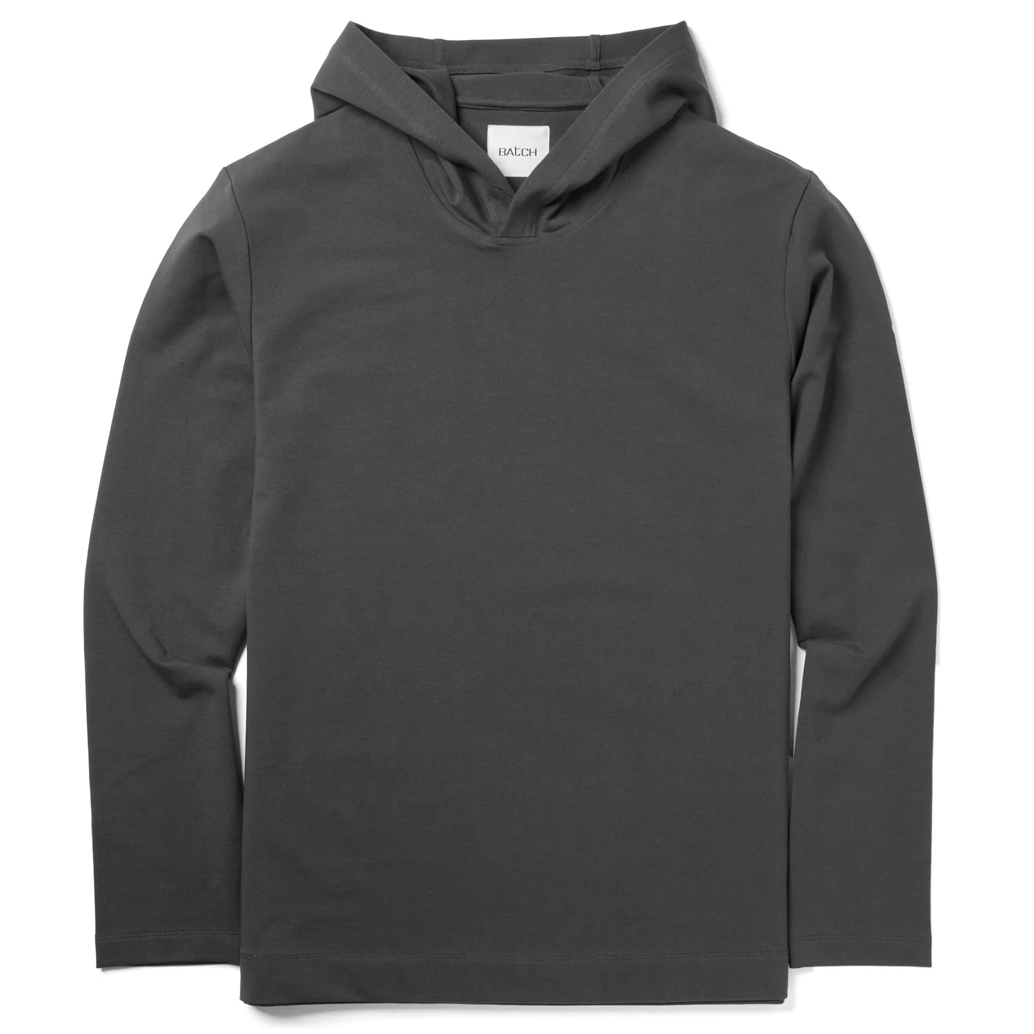 Clean Hoodie – Slate Gray French Terry - Image 2