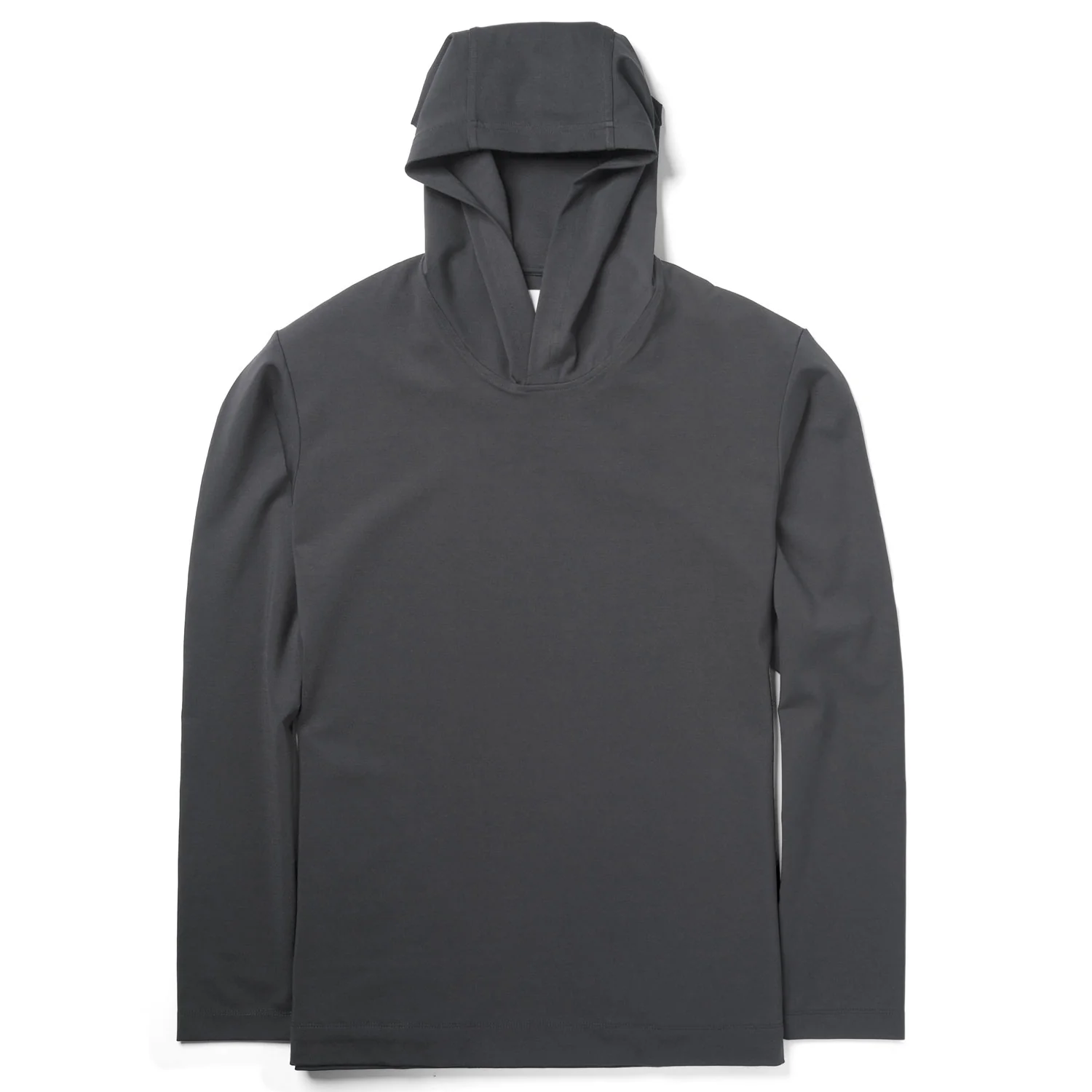 Clean Hoodie – Slate Gray French Terry - Image 3