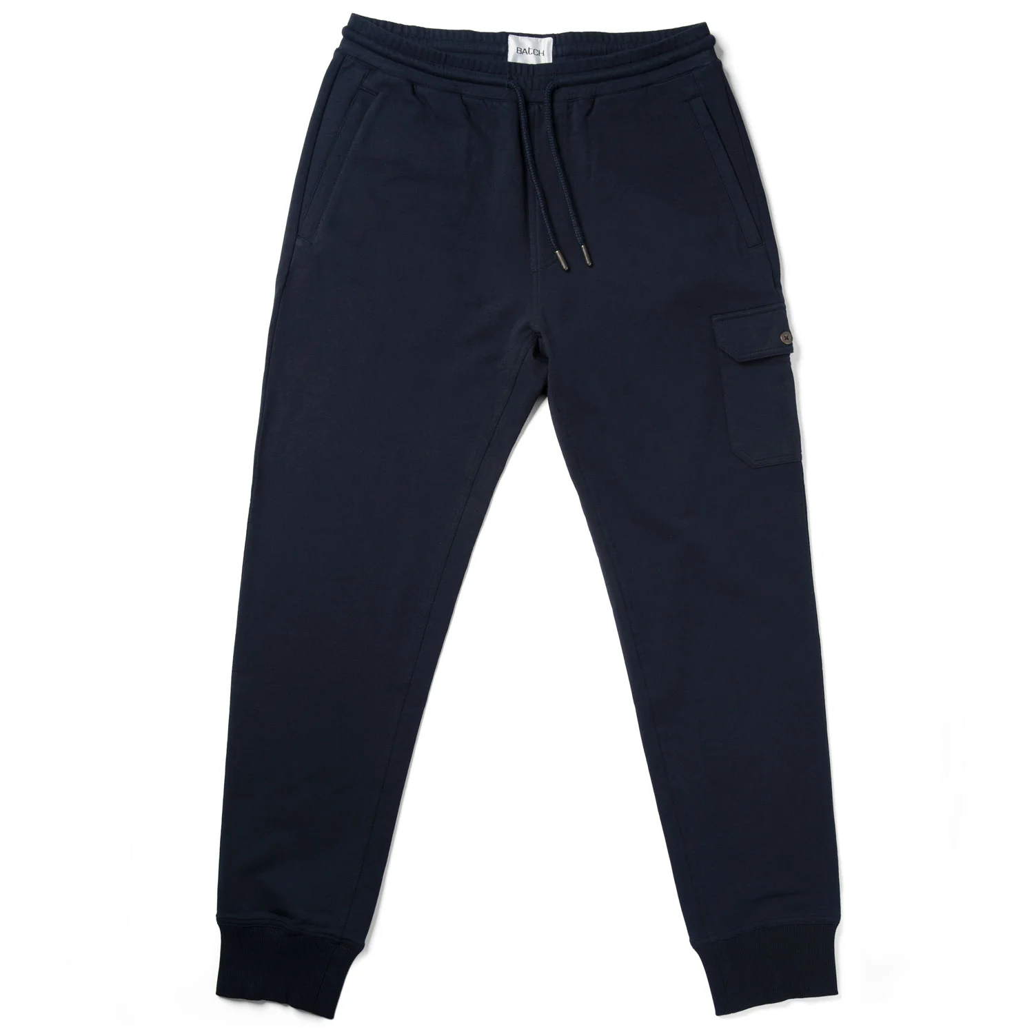 Constructor Joggers –  Dark Navy Cotton French Terry - Image 2