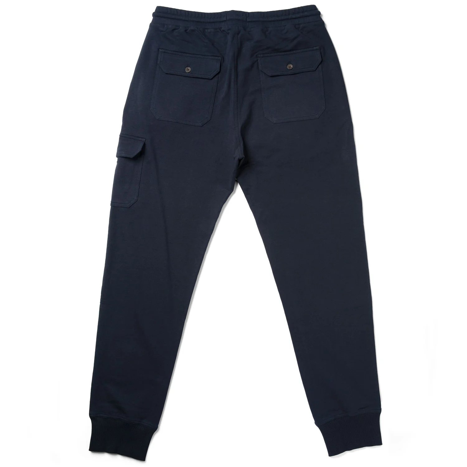 Constructor Joggers –  Dark Navy Cotton French Terry - Image 3