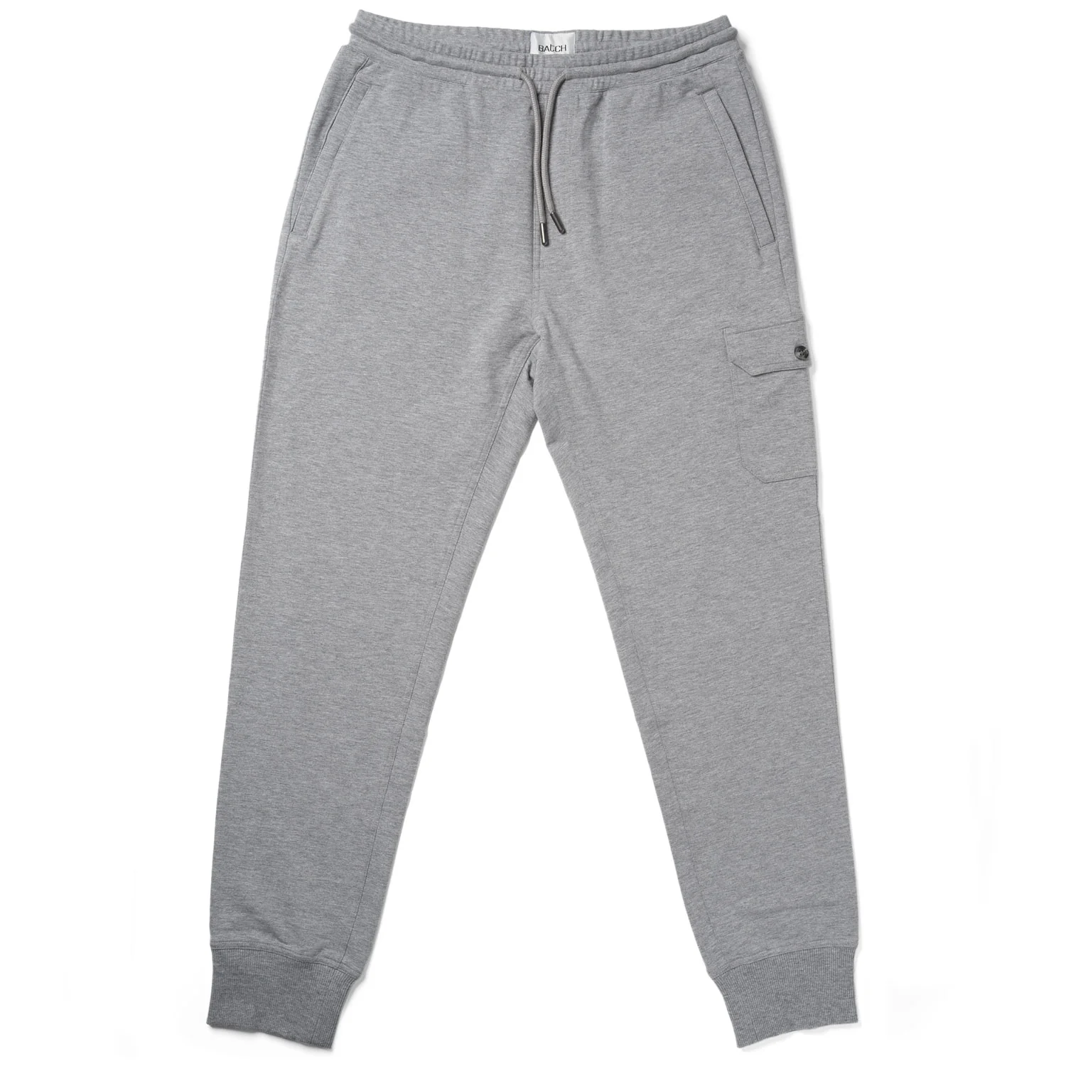 Constructor Joggers –  Granite Gray Cotton French Terry - Image 2