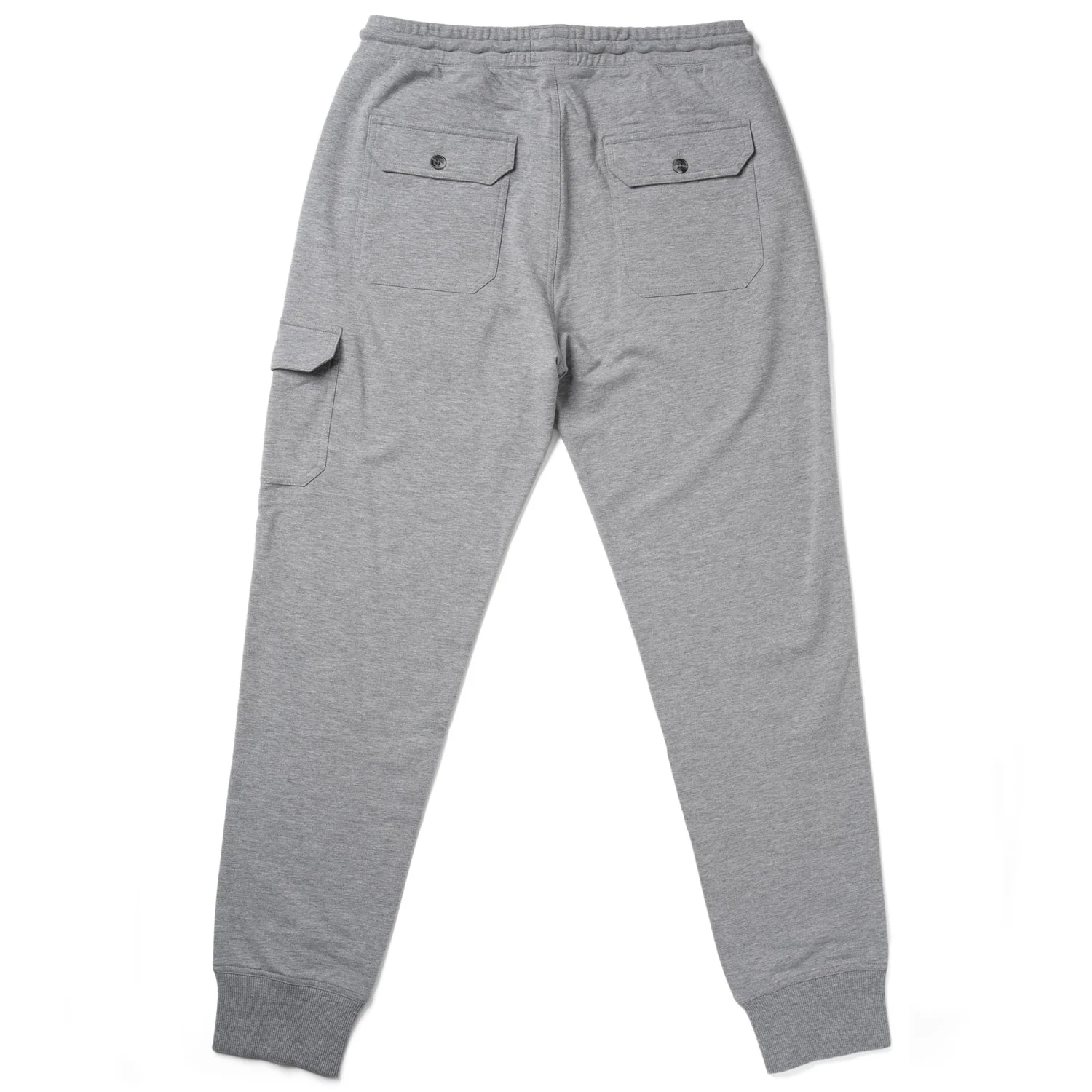 Constructor Joggers –  Granite Gray Cotton French Terry - Image 3