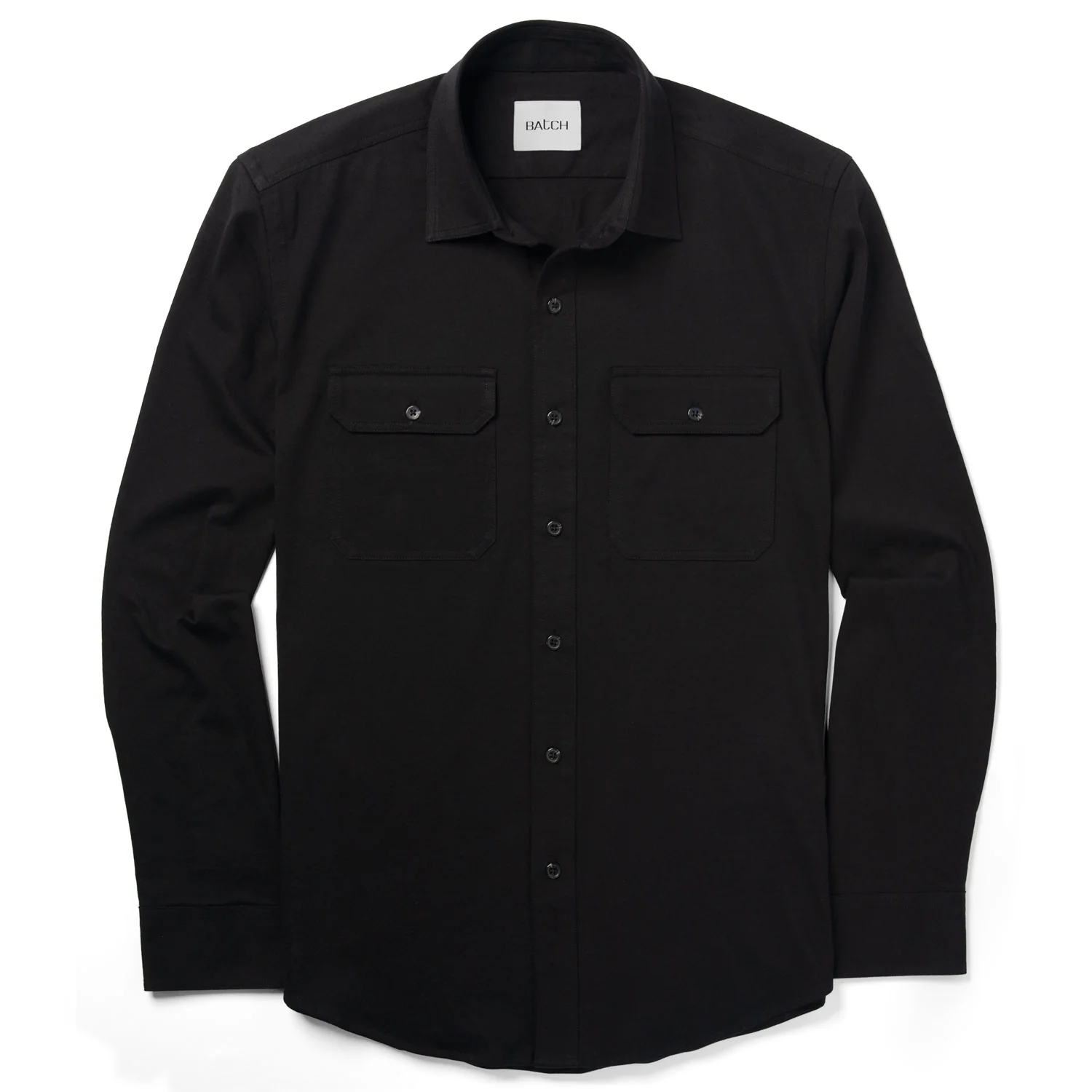 Constructor Utility T-Shirt Shirt – Black Cotton Jersey - Image 2