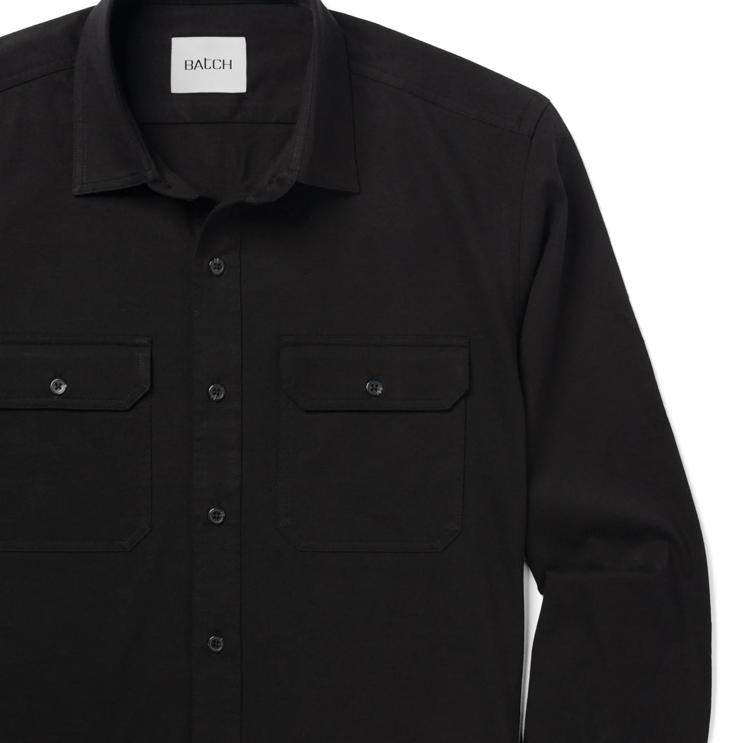 Constructor Utility T-Shirt Shirt – Black Cotton Jersey - Image 3