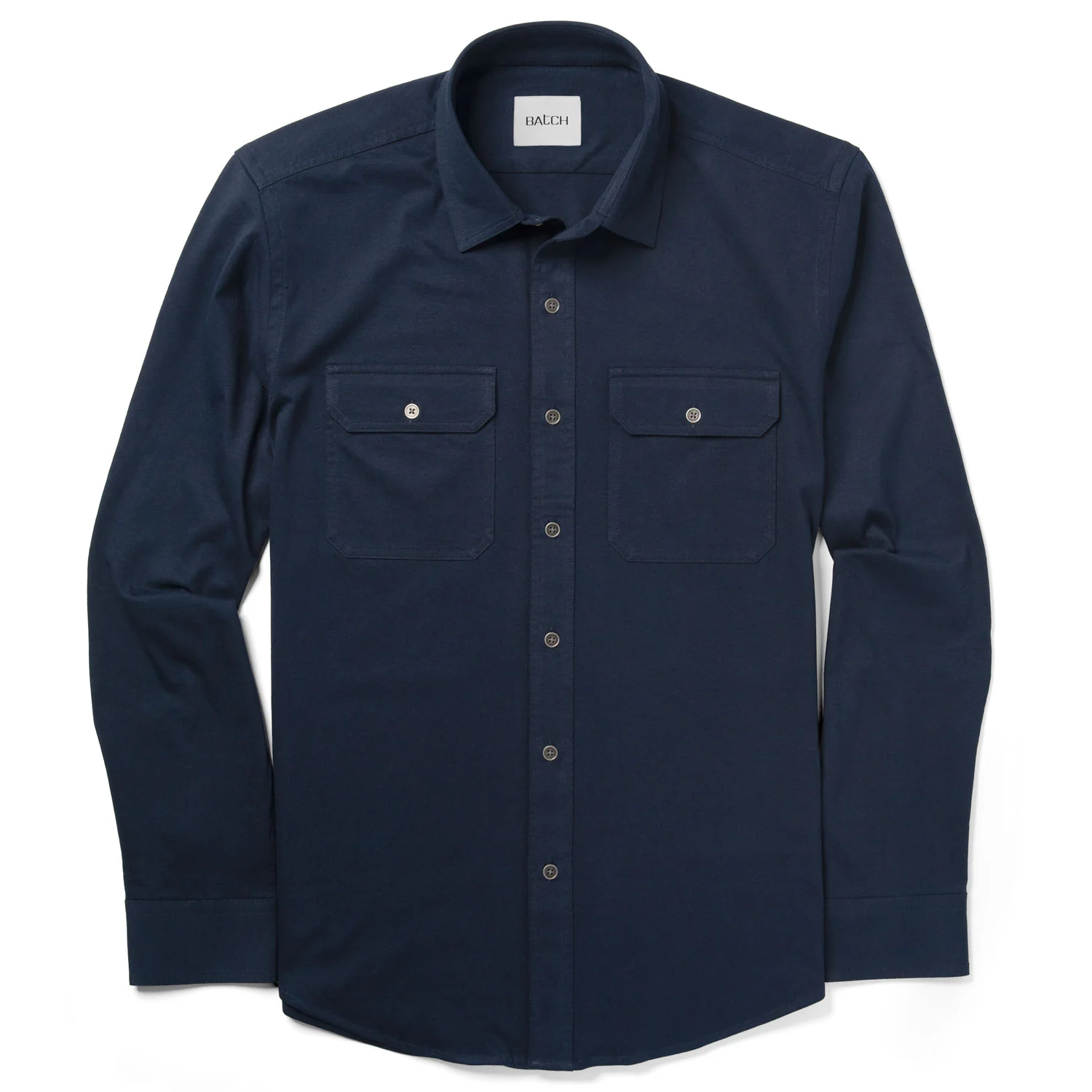 Constructor Utility T-shirt Shirt – Navy Cotton Jersey - Image 2