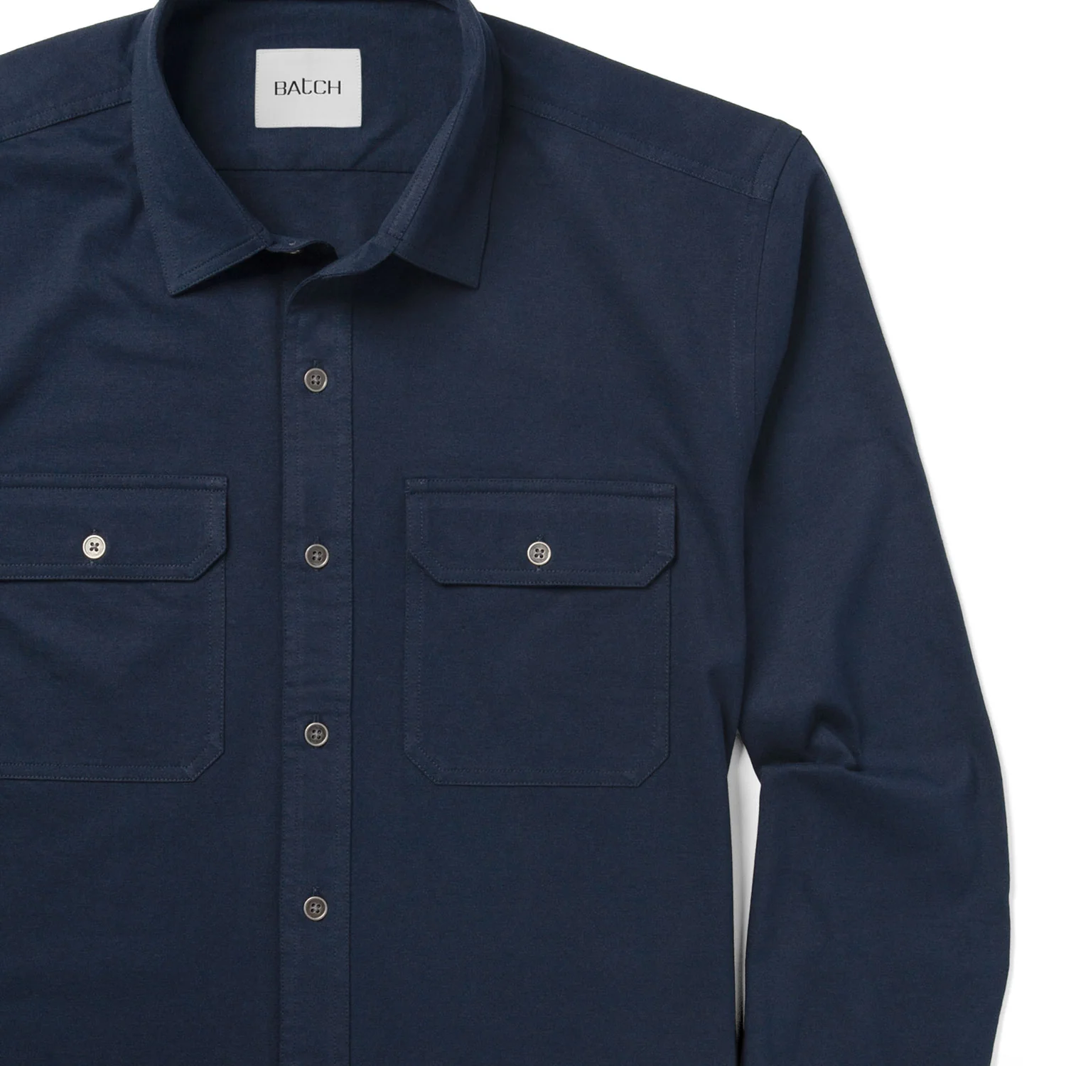 Constructor Utility T-shirt Shirt – Navy Cotton Jersey - Image 3