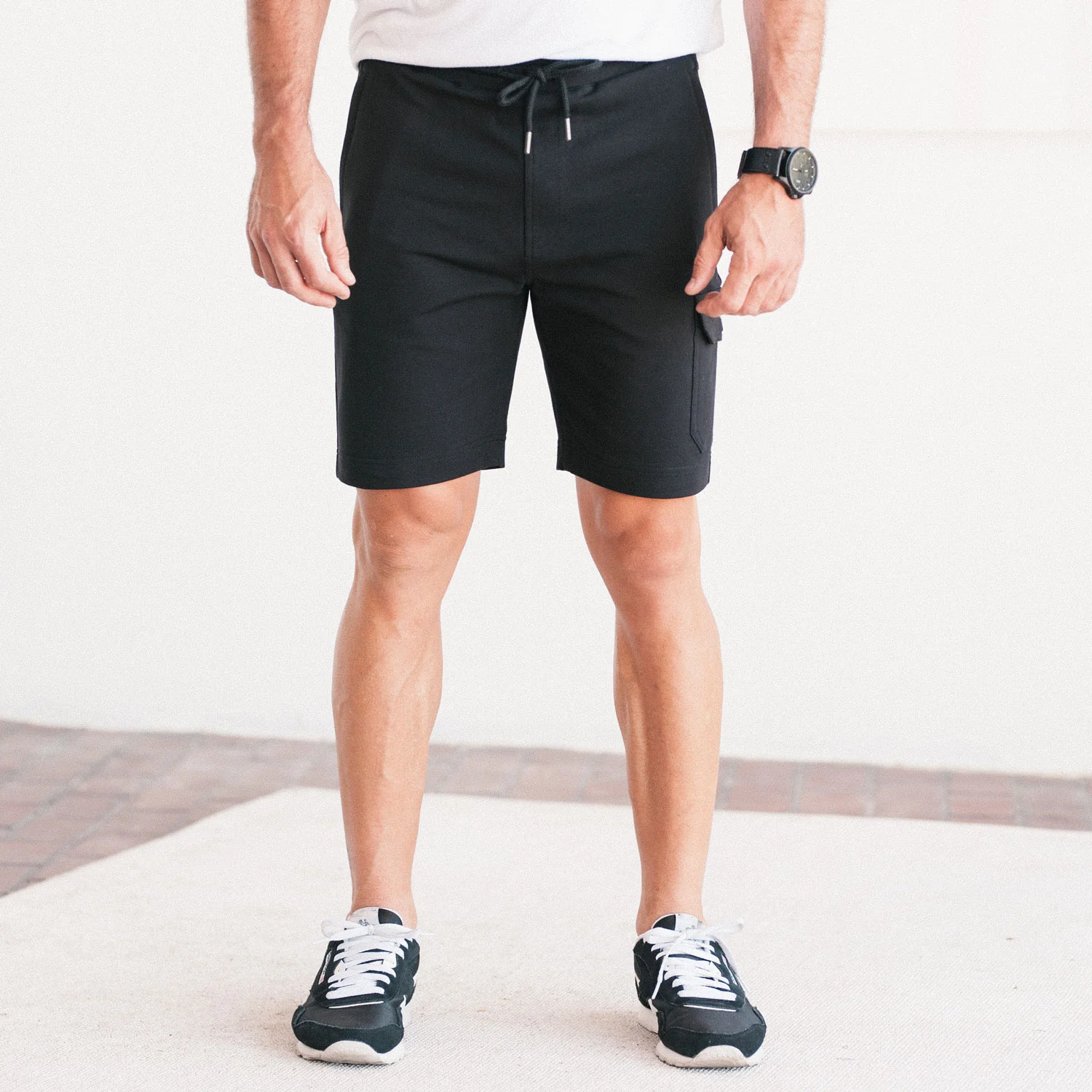 Constructor Short - Black French Terry - Image 4