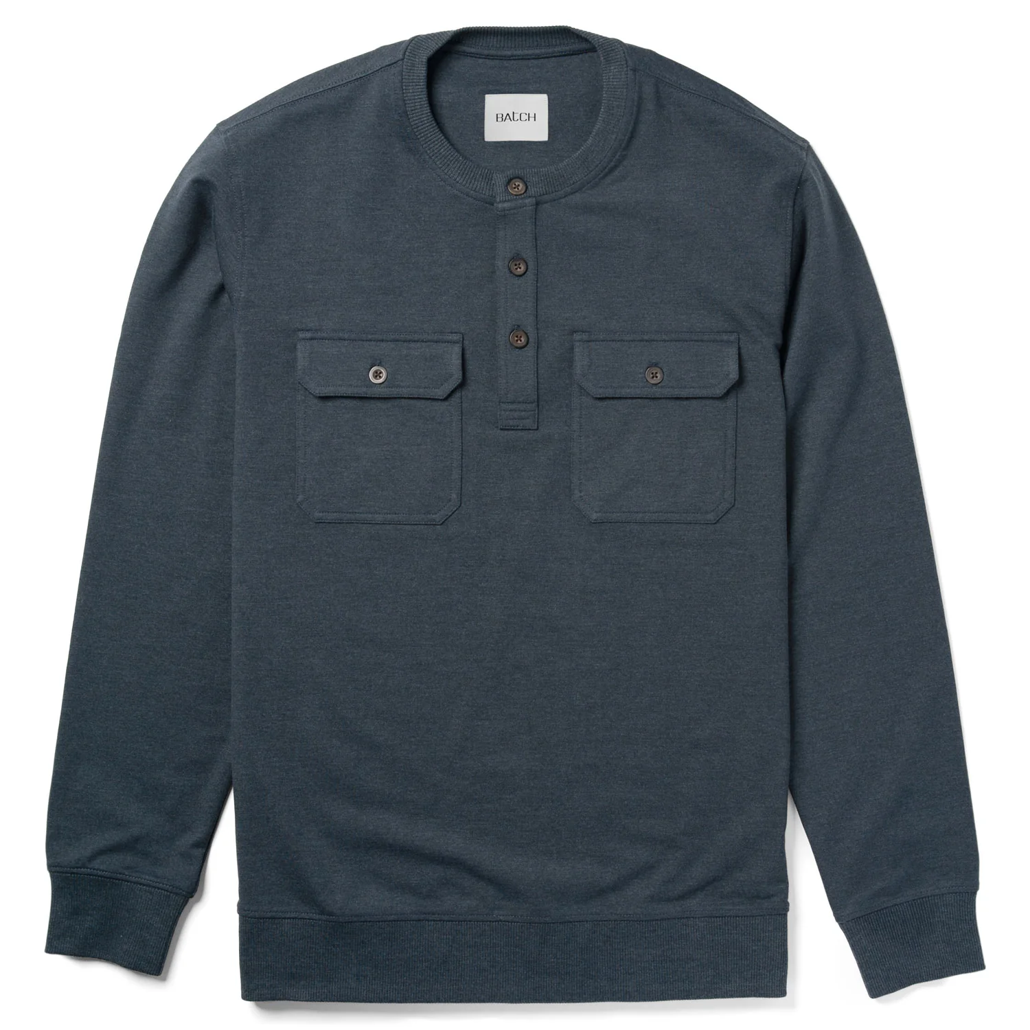 Constructor Sweatshirt –  Navy Melange French Terry - Image 2