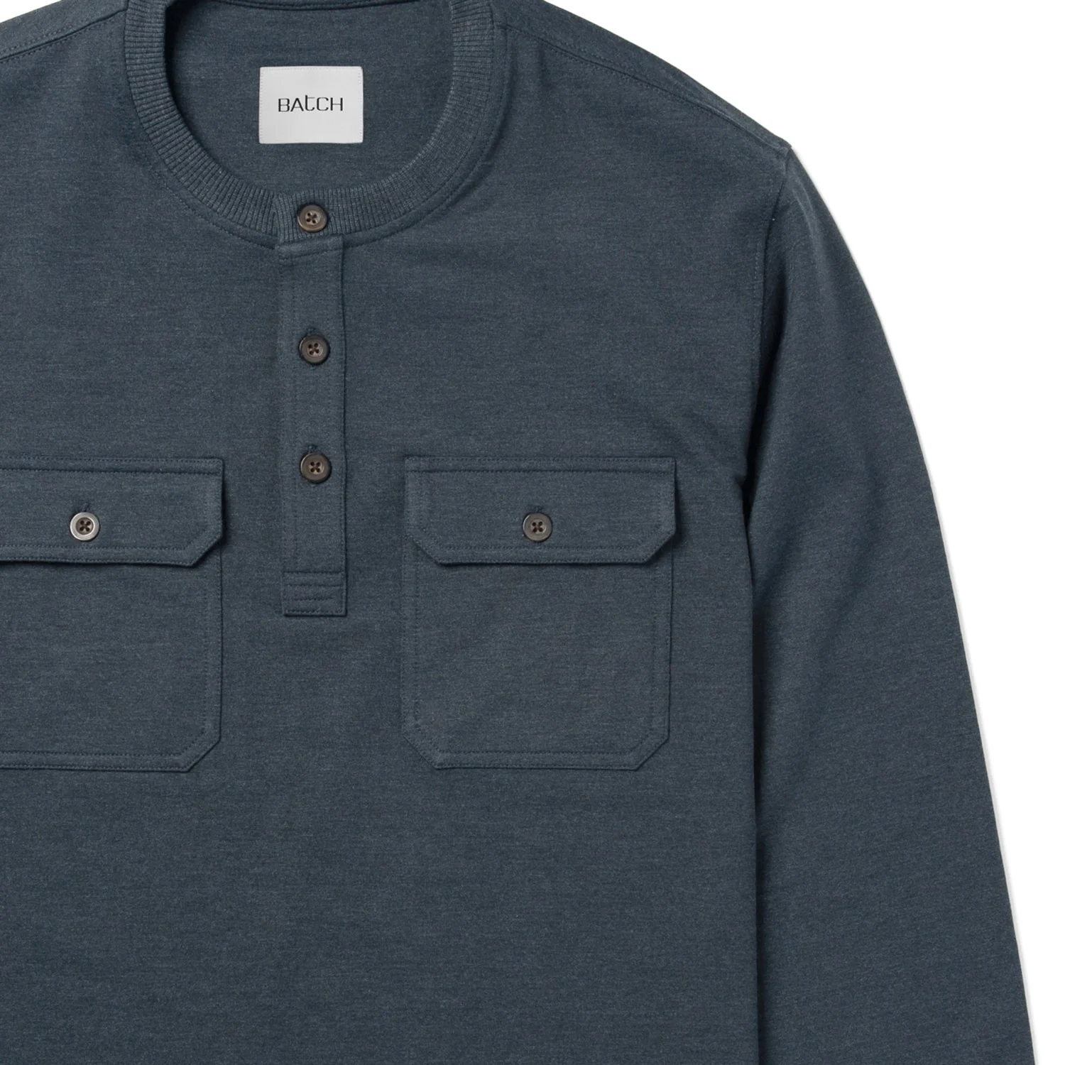 Constructor Sweatshirt –  Navy Melange French Terry - Image 3