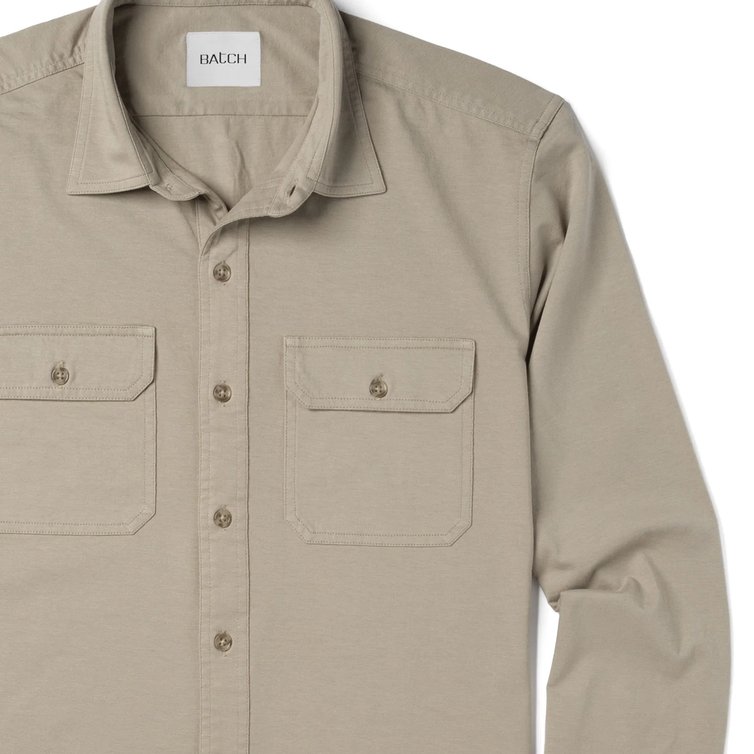 Constructor Utility T-Shirt Shirt – Desert Sand Cotton Jersey - Image 3