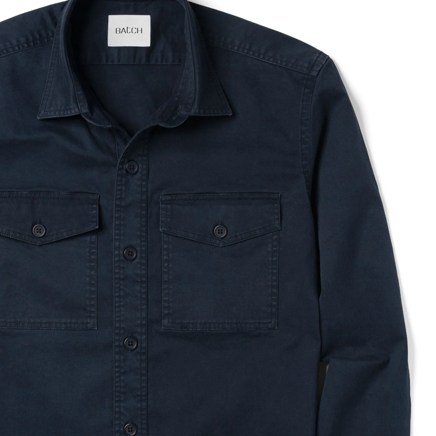 Distiller Shirt Jacket - Navy Heavy Twill - Image 3