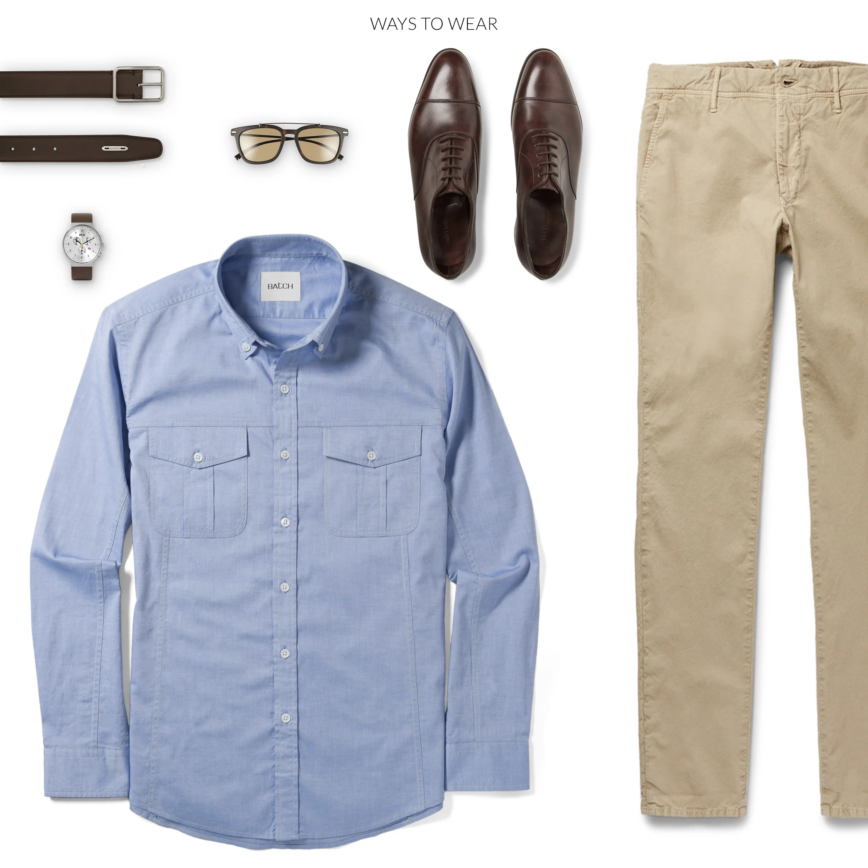 Editor Shirt – Classic Blue Oxford - Image 9