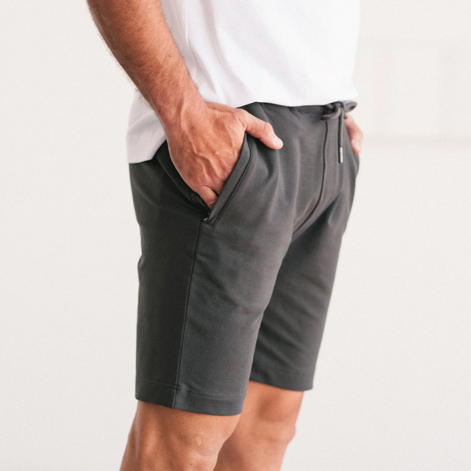 Essential Short - Slate Gray French Terry - Image 5