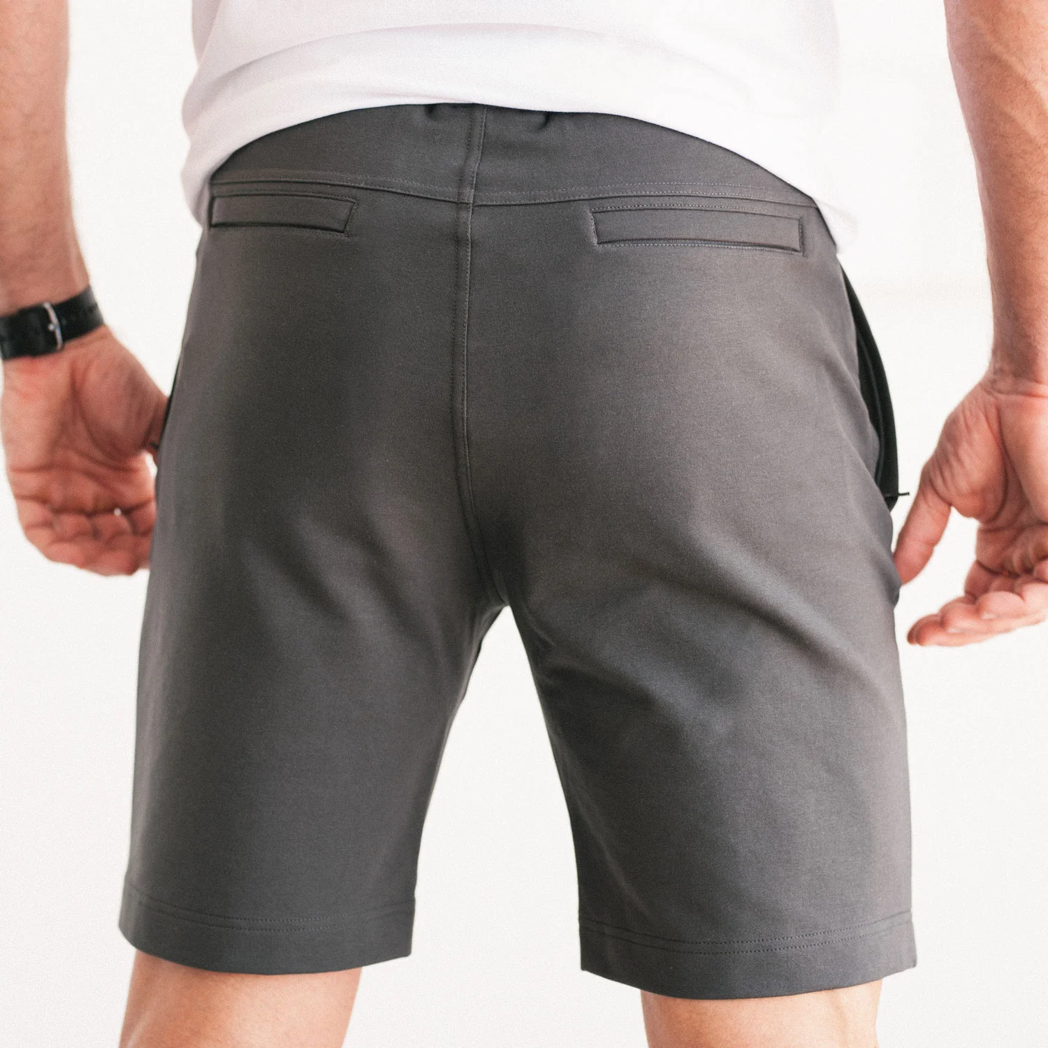 Essential Short - Slate Gray French Terry - Image 6