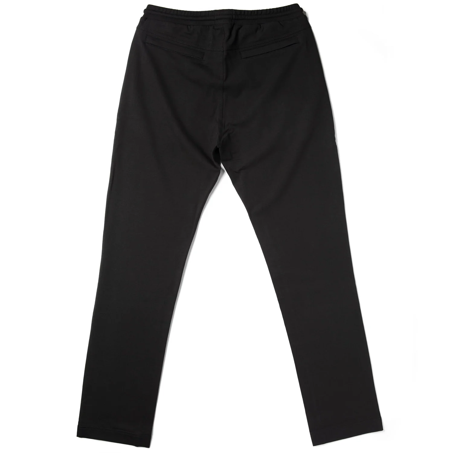 Essential Sweatpants –  Black Cotton French Terry - Image 3
